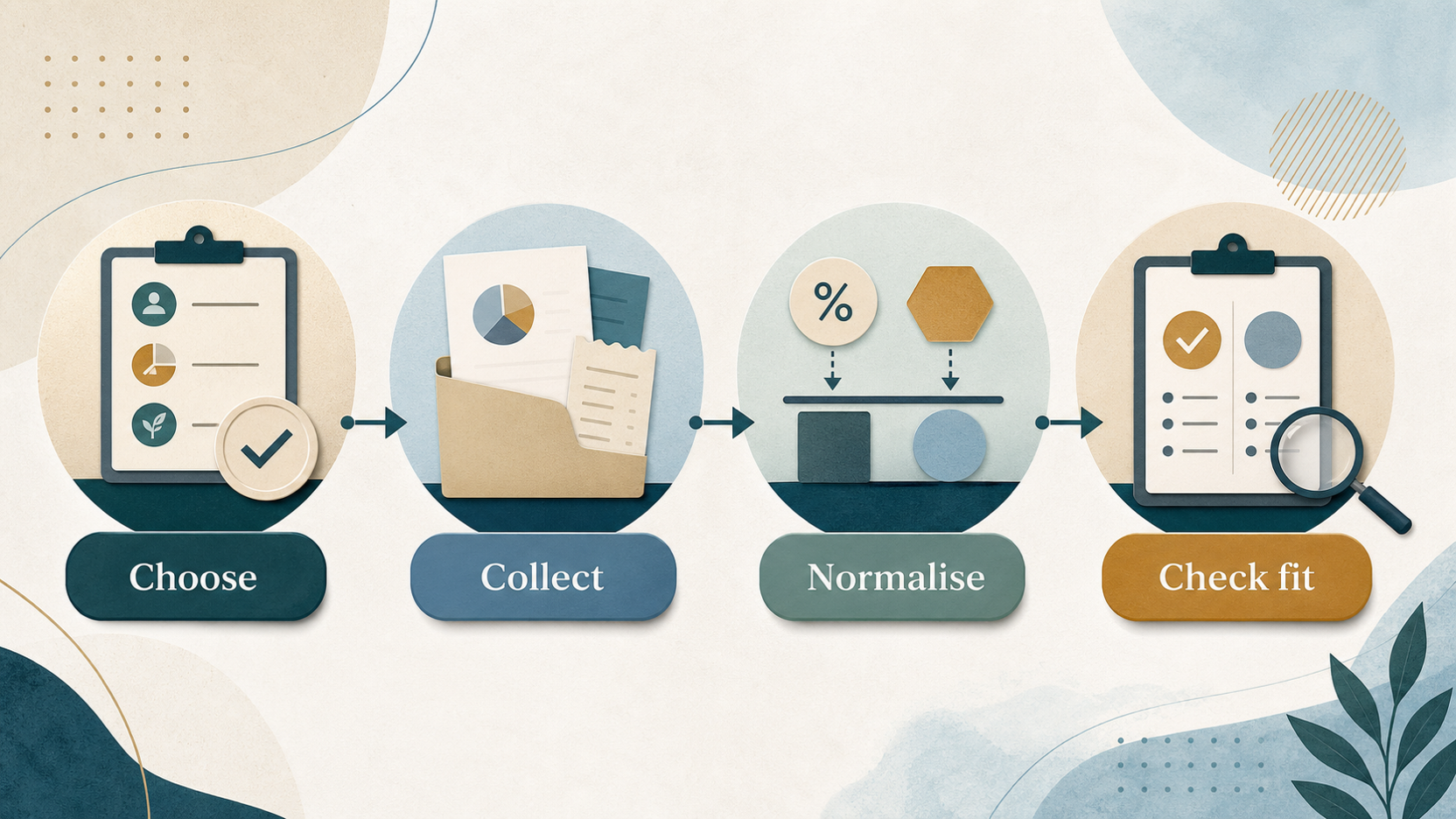 Give readers a repeatable, neutral workflow for comparing published charges across providers