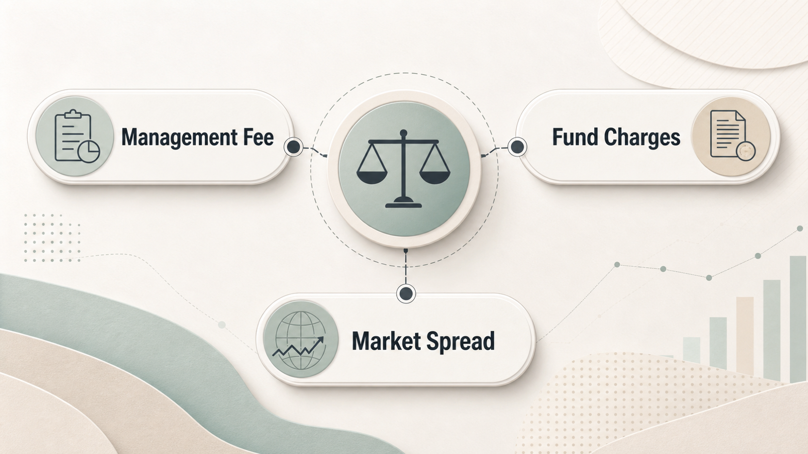 Help readers understand the documented components of total investing costs without implying a comparison ranking