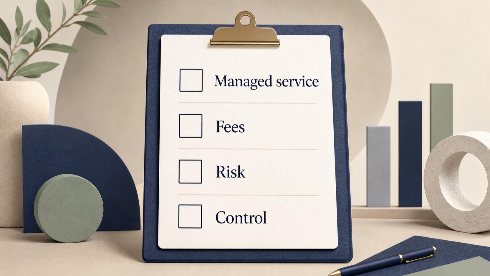Help readers compare hands-off managed investing against alternatives using decision criteria rather than a universal recommendation